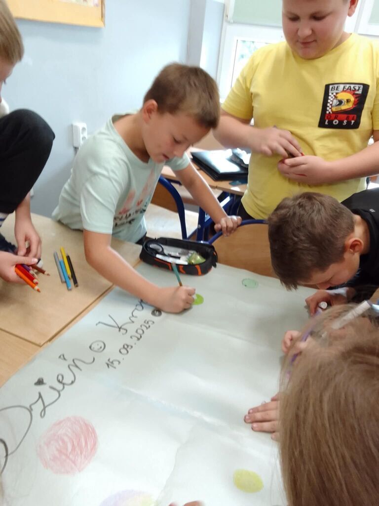 DZIEŃ KROPKI W KLASIE 3A I 3B