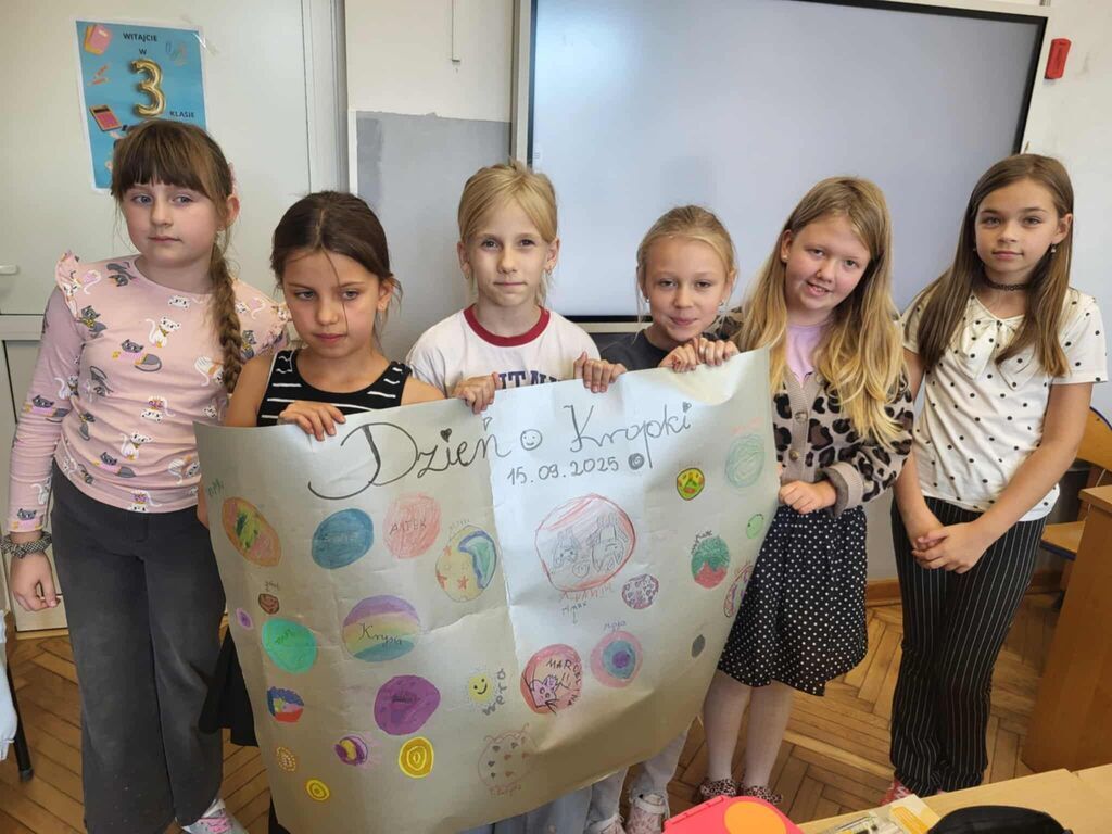 DZIEŃ KROPKI W KLASIE 3A I 3B