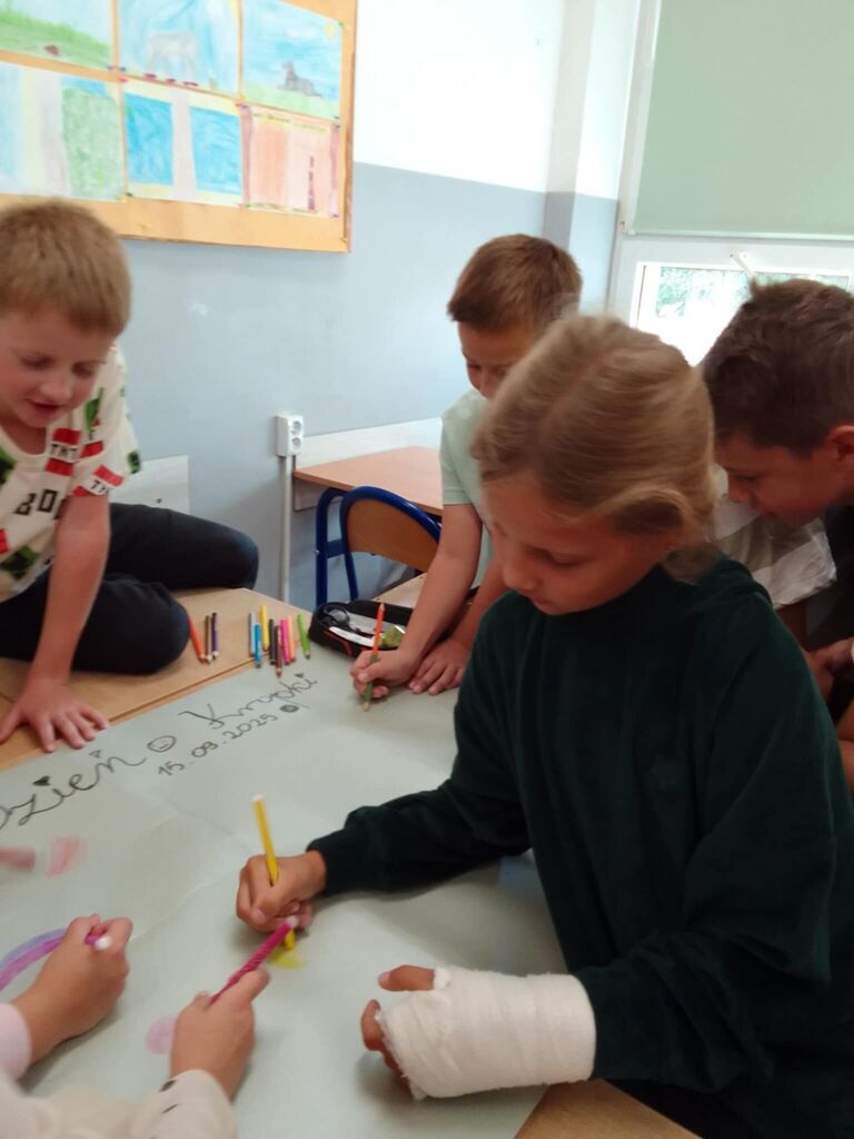 DZIEŃ KROPKI W KLASIE 3A I 3B