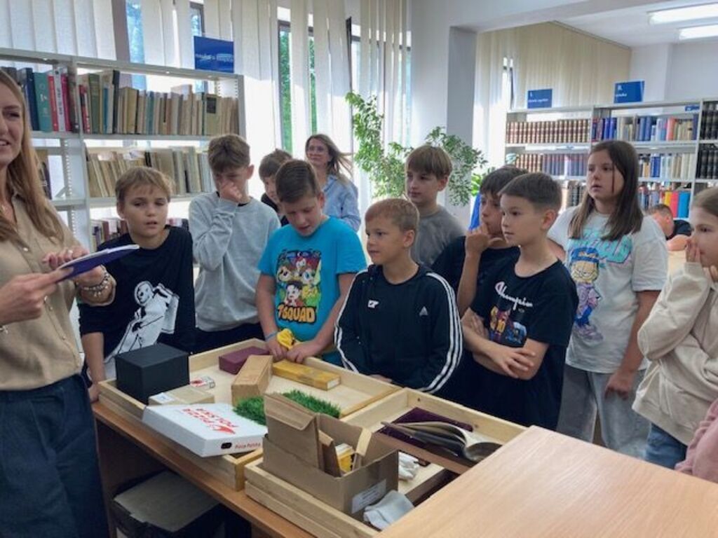 UCZNIOWIE KLASY V NA LUBELSKIM FESTIWALU NAUKI