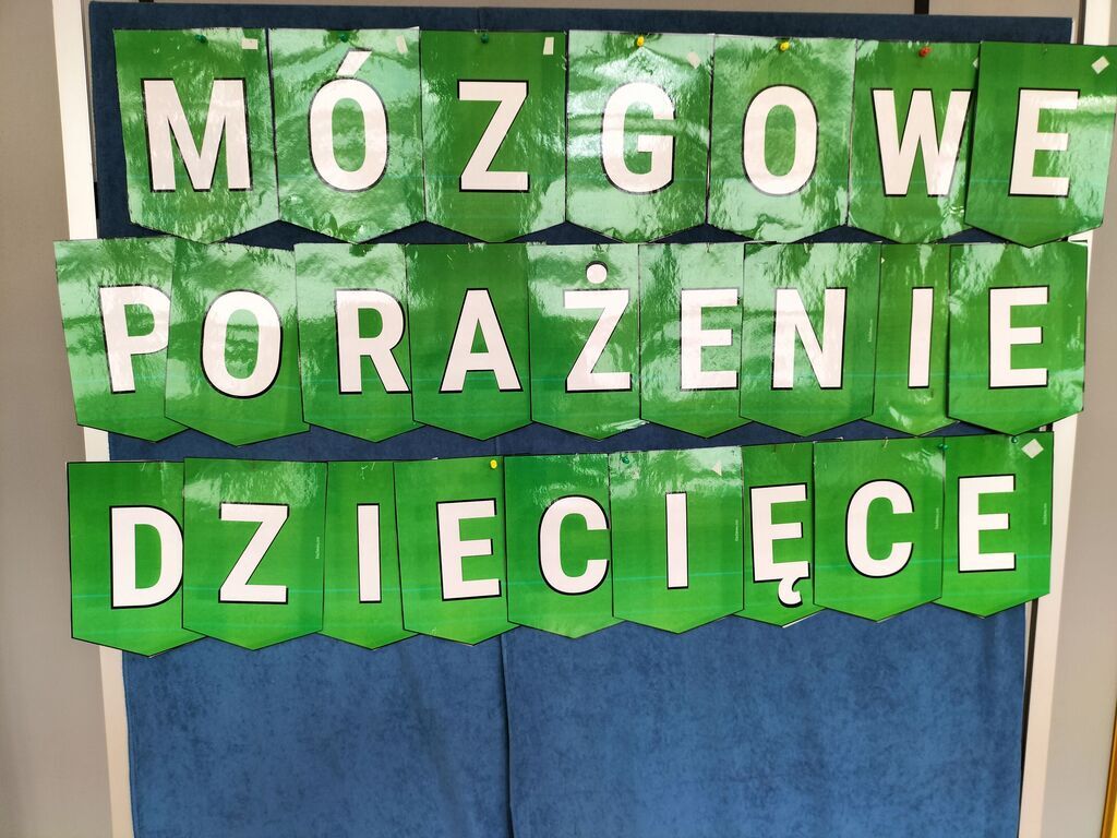 DZIEŃ ŚWIADOMOŚCI  MÓZGOWEGO PORAŻENIA DZIECIĘCEGO W NASZEJ SZKOLE
