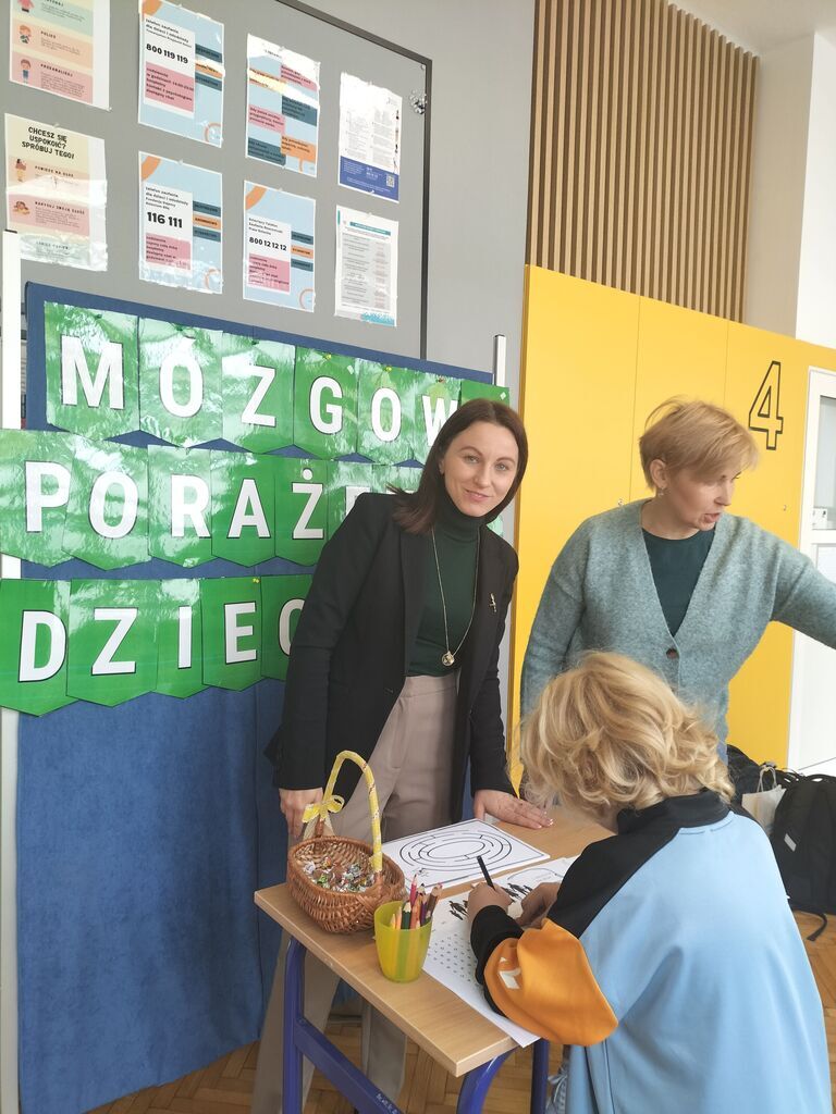 DZIEŃ ŚWIADOMOŚCI  MÓZGOWEGO PORAŻENIA DZIECIĘCEGO W NASZEJ SZKOLE