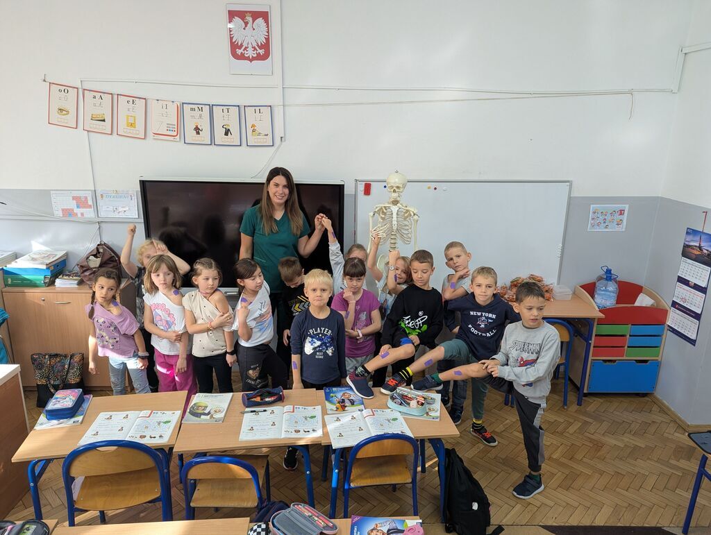 SPOTKANIE Z FIZJOTERAPEUTKIĄ W KLASIE I A