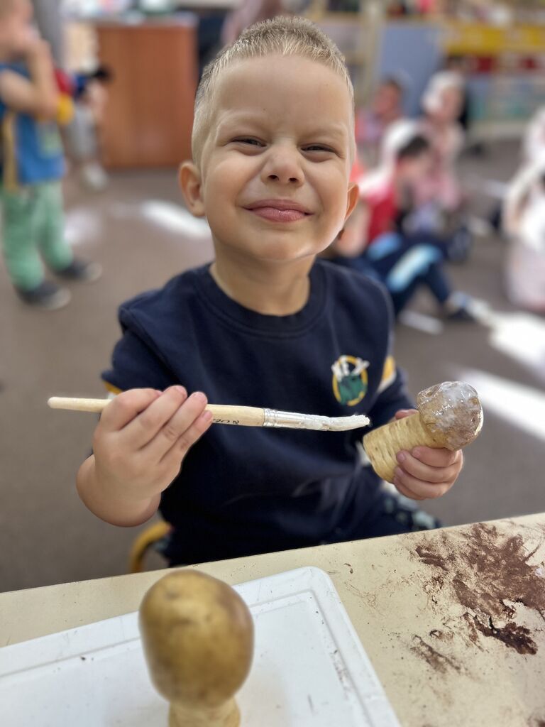 LEŚNE GRZYBKI Z WARZYWNIAKA