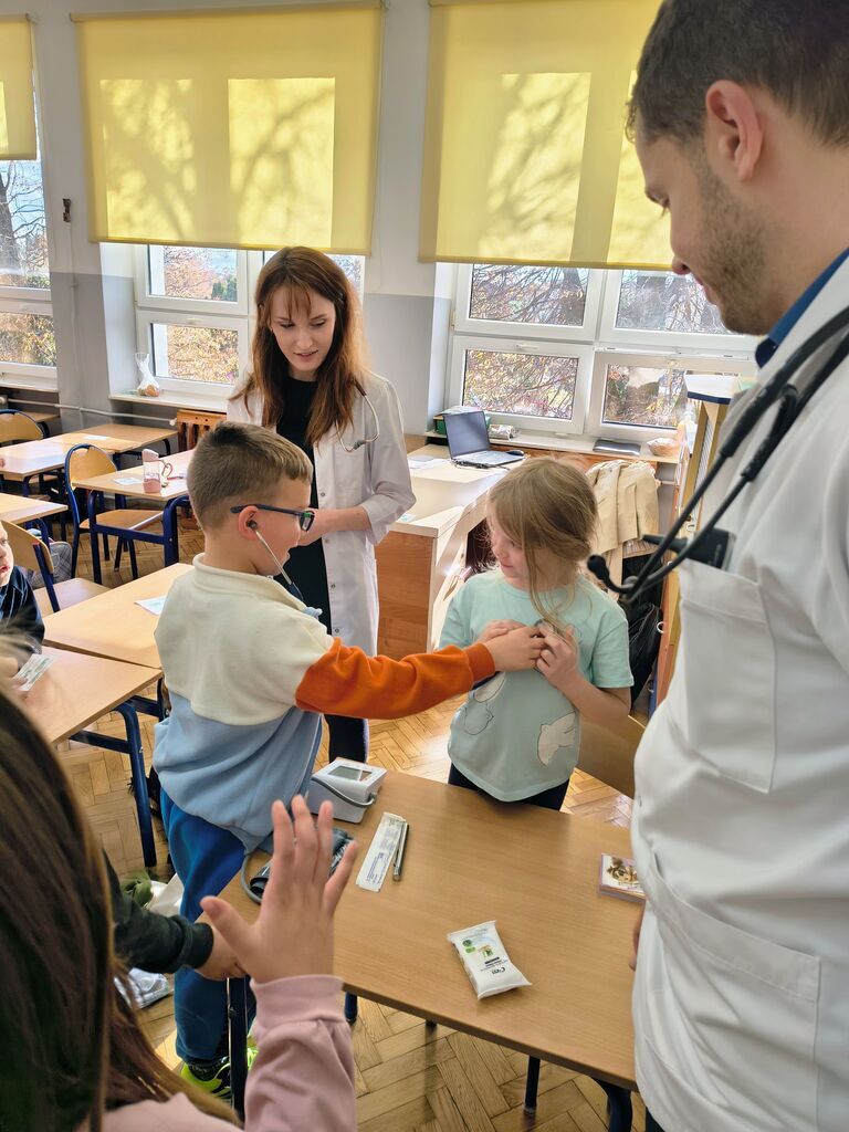 SPOTKANIE Z LEKARZAMI W KLASIE IB