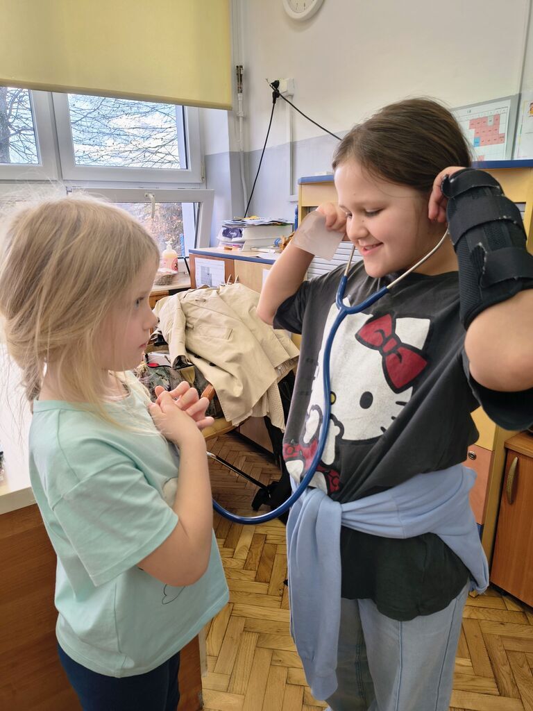 SPOTKANIE Z LEKARZAMI W KLASIE IB