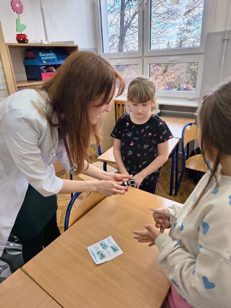 SPOTKANIE Z LEKARZAMI W KLASIE IB