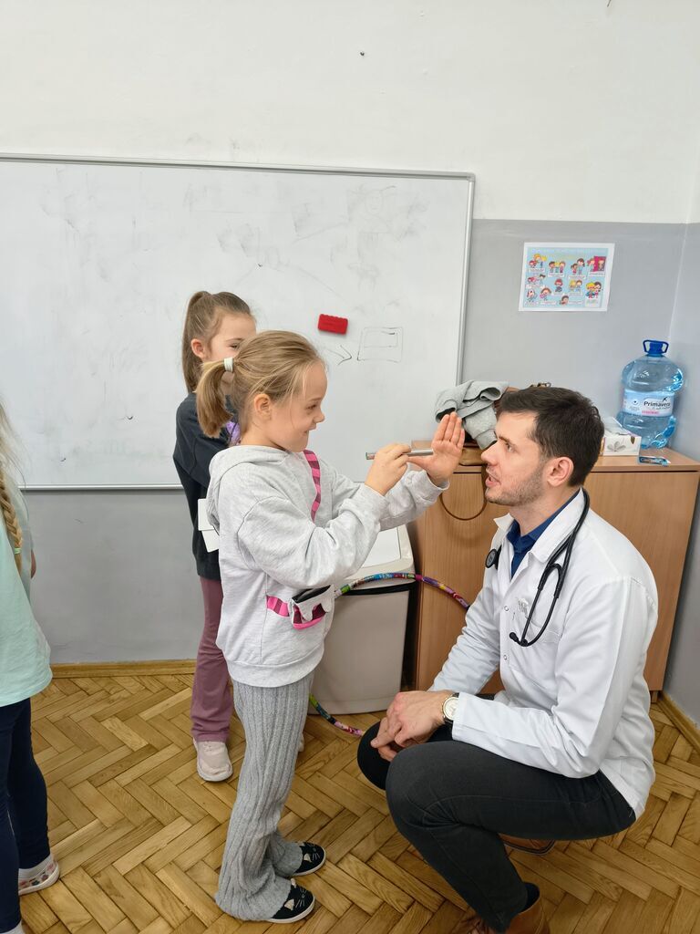 SPOTKANIE Z LEKARZAMI W KLASIE IB