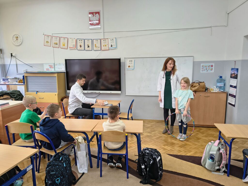 SPOTKANIE Z LEKARZAMI W KLASIE IB