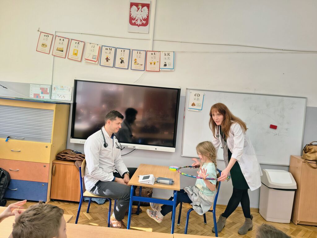 SPOTKANIE Z LEKARZAMI W KLASIE IB