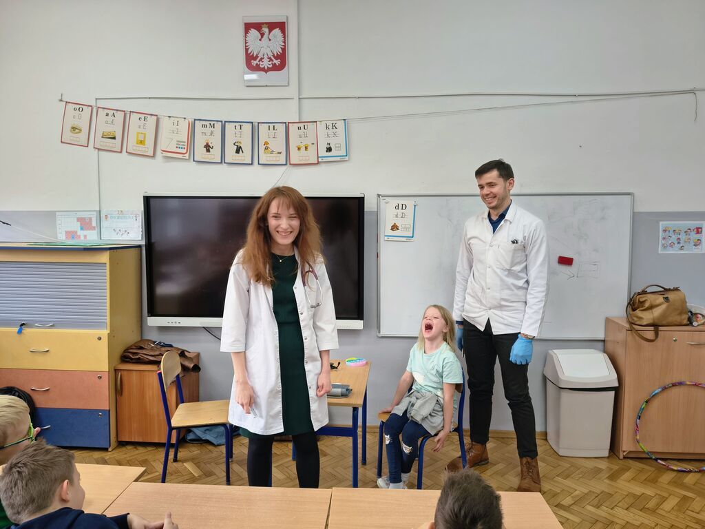 SPOTKANIE Z LEKARZAMI W KLASIE IB