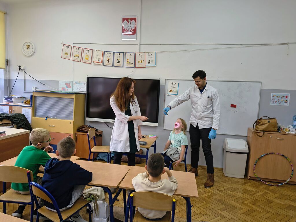 SPOTKANIE Z LEKARZAMI W KLASIE IB