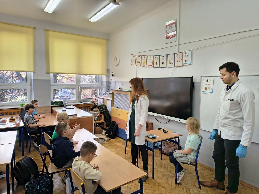 SPOTKANIE Z LEKARZAMI W KLASIE IB