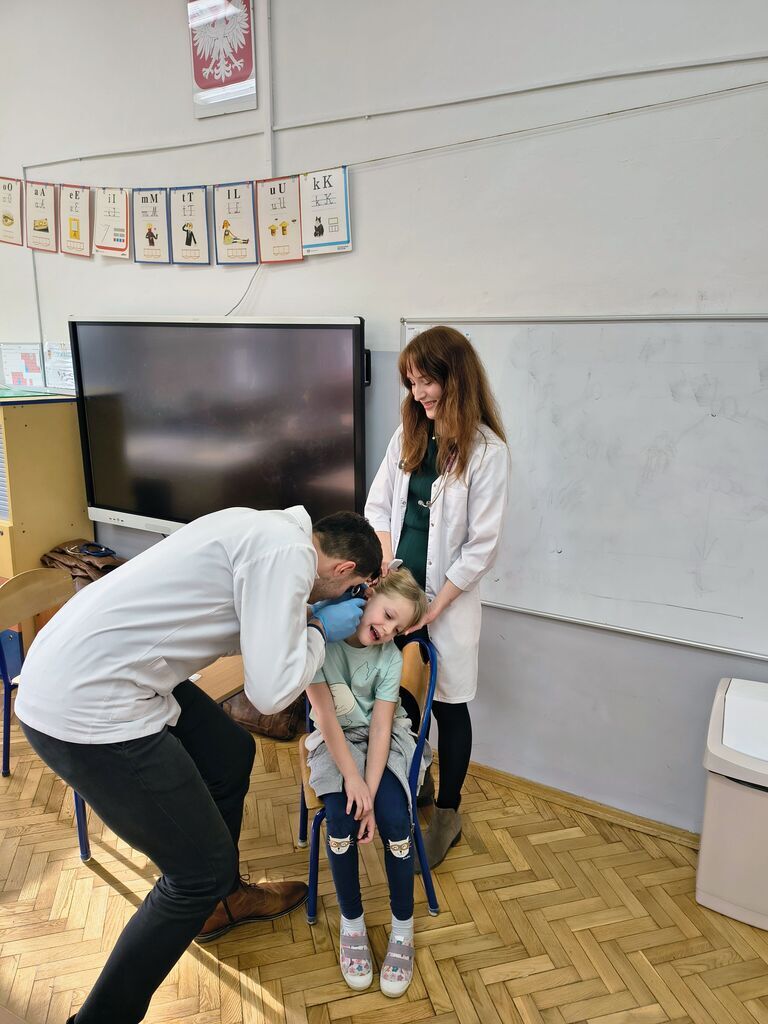 SPOTKANIE Z LEKARZAMI W KLASIE IB
