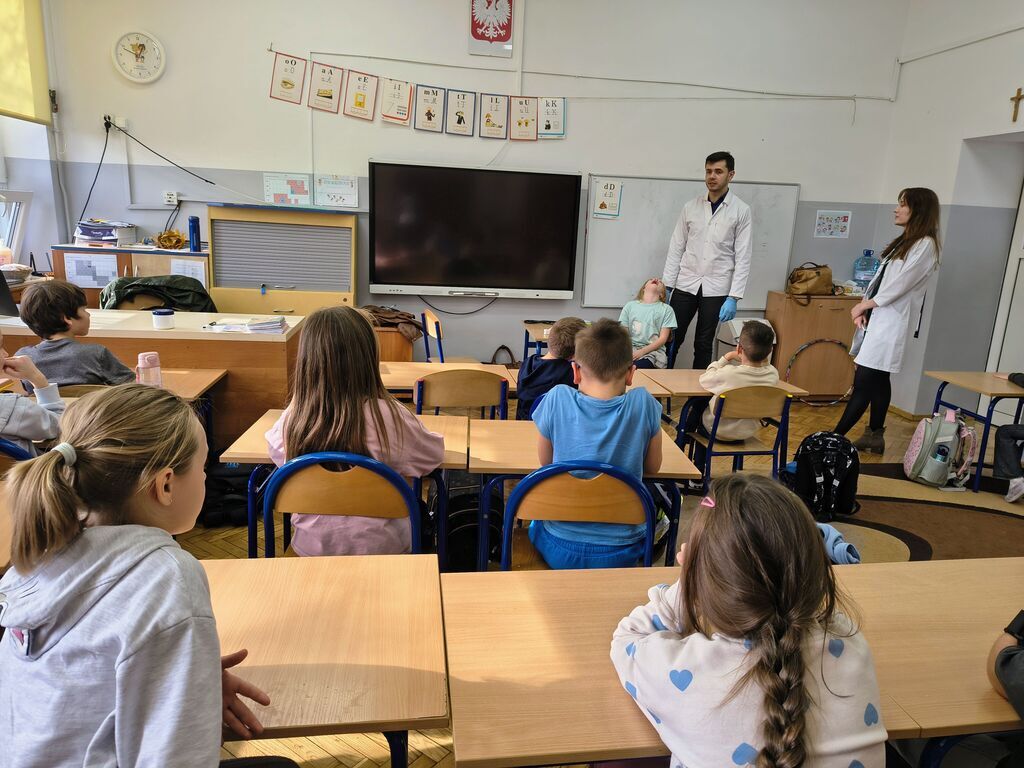 SPOTKANIE Z LEKARZAMI W KLASIE IB