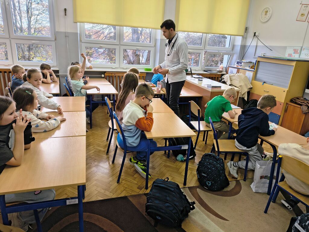 SPOTKANIE Z LEKARZAMI W KLASIE IB