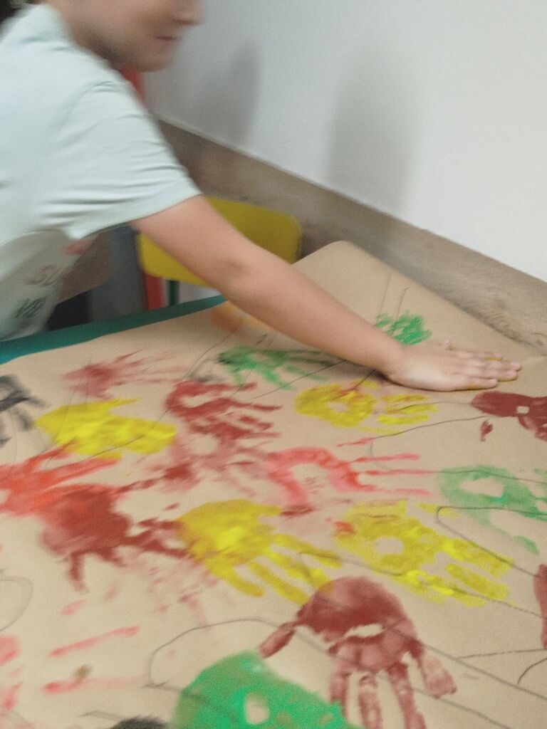 JESIEŃ - KOLOROWA PORA ROKU W NASZEJ ŚWIETLICY!