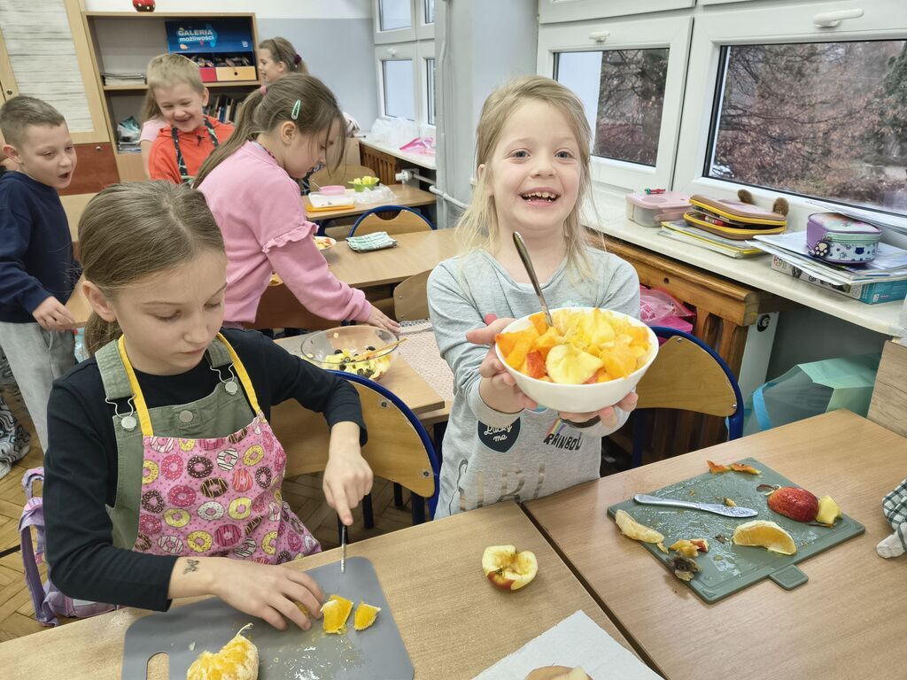 ZDROWE ODŻYWIANIE W PRAKTYCE – SMAKOWITE DOŚWIADCZENIA KLASY I B