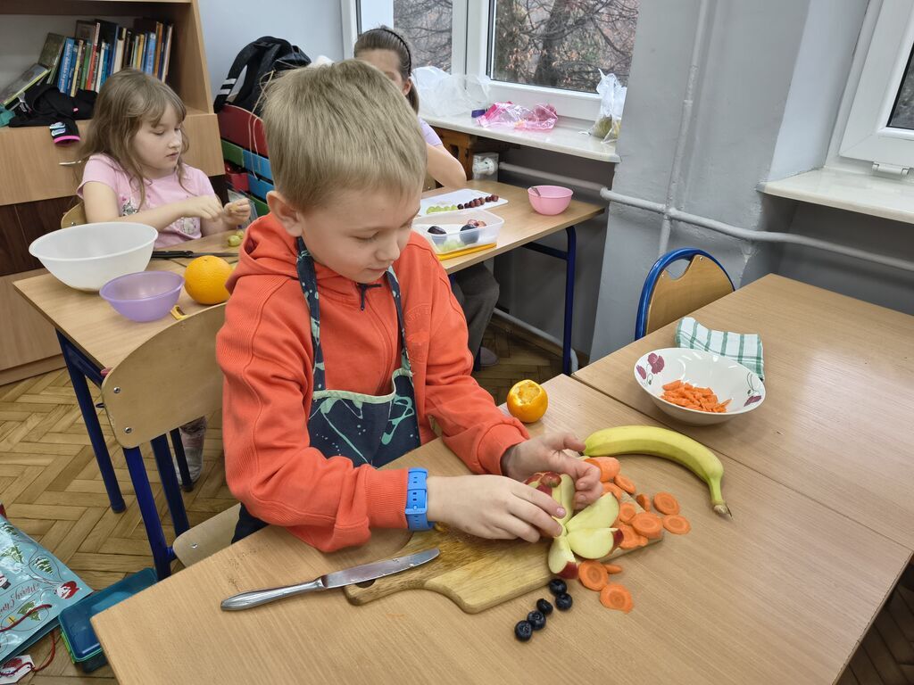 ZDROWE ODŻYWIANIE W PRAKTYCE – SMAKOWITE DOŚWIADCZENIA KLASY I B