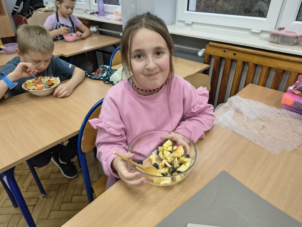 ZDROWE ODŻYWIANIE W PRAKTYCE – SMAKOWITE DOŚWIADCZENIA KLASY I B