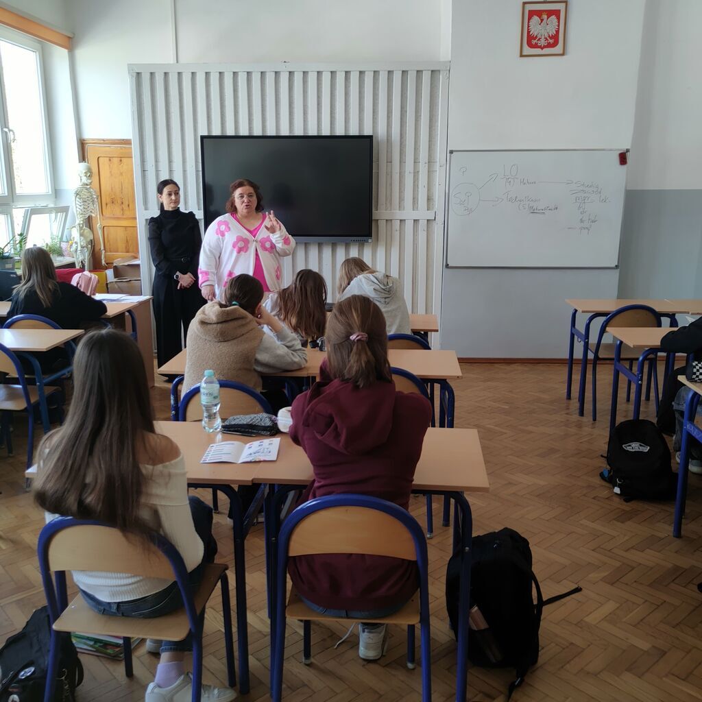 SPOTKANIA Z DORADCAMI ZAWODOWYMI W NASZEJ SZKOLE
DLA UCZNIÓW KLAS VII - VIII