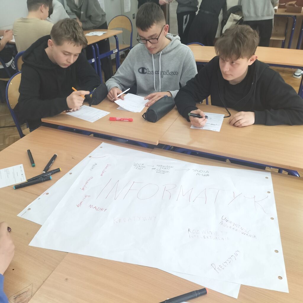 SPOTKANIA Z DORADCAMI ZAWODOWYMI W NASZEJ SZKOLE
DLA UCZNIÓW KLAS VII - VIII