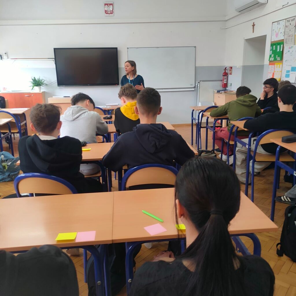 SPOTKANIE Z DORADCĄ ZAWODOWYM OHP W KLASIE VIII