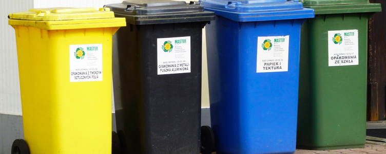 Obowiązek prawidłowej segregacji odpadów. 