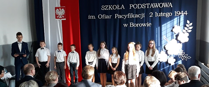 Nadanie imienia Publicznej Szkole Podstawowej w Borowie