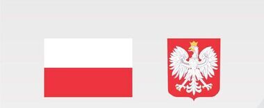 Plakat informacyjny z godłem Polski oraz flagą. Zawiera informacje o dofinansowaniu wynagrodzeń pracowników wsparcia rodziny na lata 2024-2027. Kwota dofinansowania: 22 848,11 zł, data podpisania umowy: 22 lipca 2026.