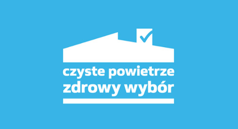 Logo programu Czyste powietrze.
