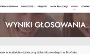 Brańsk wybrał! Znamy wyniki Budżetu Obywatelskiego!