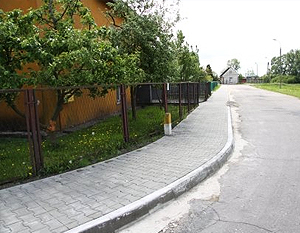 Budowa chodnika w ul. Starej