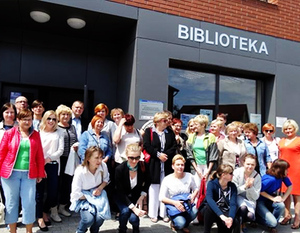 WIZYTA BIBLIOTEKAREK Z POWIATU  PUŁAWSKIEGO