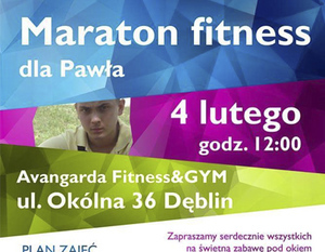 Maraton fitness dla Pawła 