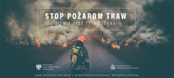 „Stop pożarom traw”!