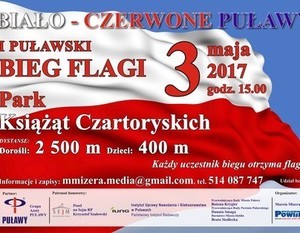 Zapraszamy dęblinian do pobiegnięcia w I Biegu Flagi!