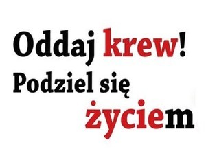 POTRZEBNA KREW DLA CHOREGO DZIECKA!