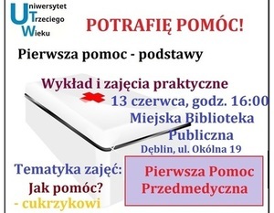 Pierwsza pomoc przedmedyczna w MBP w Dęblinie