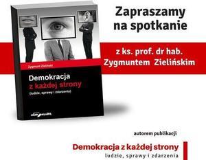 Miejska Biblioteka Publiczna ul. Okólna 19 zaprasza w dniu  27 listopada na godz. 16.00 na spotkanie z prof. zw. dr hab ks Zygmuntem Zielińskim. 
