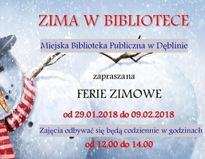 Zima w bibliotece