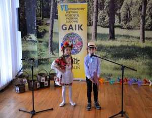 VII Festiwal Dziecięcej Piosenki Ludowej „Gaik”