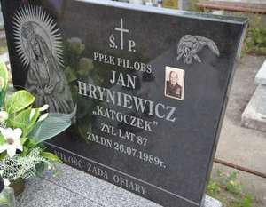 29 rocznica śmierci ppłk pil. obs. Jana Hryniewicza. 