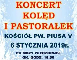 KONCERT KOLĘD I PASTORAŁEK