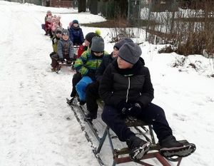 Kuligowe białe szaleństwo
