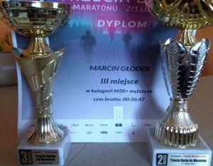 2 lutego 2019 - tradycyjnie późnym wieczorem wystartował bieg uliczny "Trzecia Dycha do Maratonu" w Lublinie.