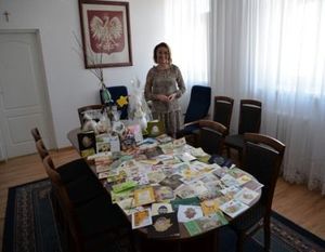 Podziękowania burmistrza Miasta Dęblin Beaty Siedleckiej za nadesłane życzenia Wielkanocne