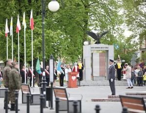 Obchody 228. Rocznica Uchwalenia Konstytucji 3 Maja w Dęblinie.