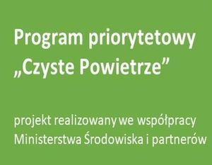 ZMIANA TERMINU zebrania w sprawie programu "Czyste Powietrze" 