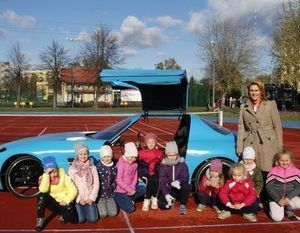 Foton – niezwykły samochód-rower odwiedza SP 5 